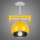 Kemar SG/KU/1/YL - Suspension QUARA 1xE27/60W/230V