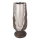 Kerzenhalter 25x11 cm silber/braun