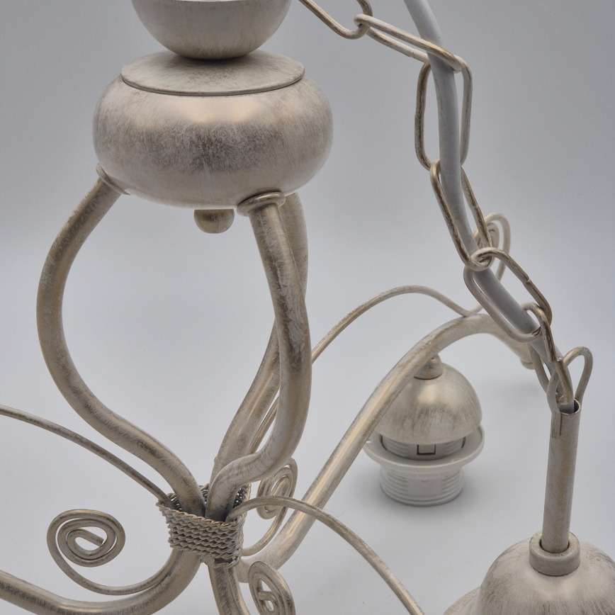 Kette-Kronleuchter RETRO II 3xE27/60W/230V