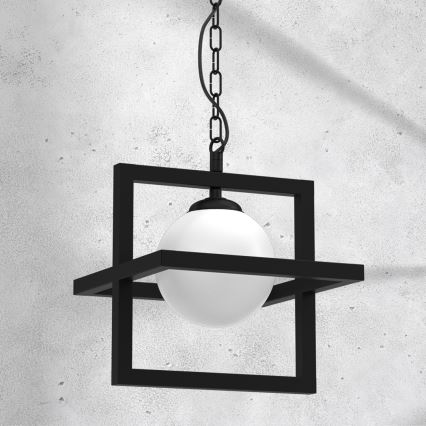 Kettenleuchte DIEGO 1xE14/40W/230V schwarz