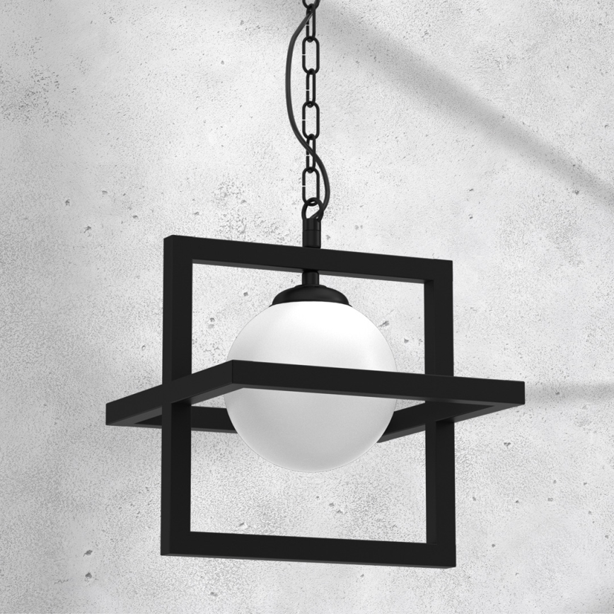 Kettenleuchte DIEGO 1xE14/40W/230V schwarz