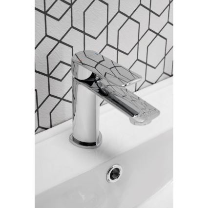 KFA Armatura 4422-815-00 - Rubinetto del lavandino + con scarico AGAT 15,2 cm cromo lucido