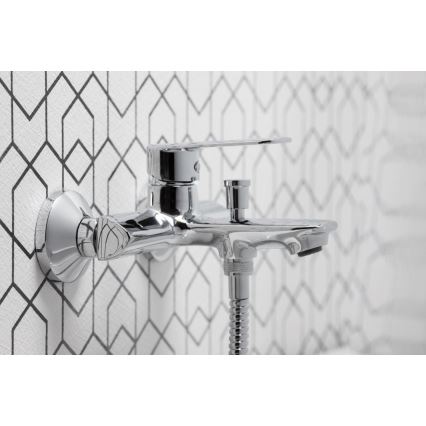 KFA Armatura 4424-510-00 - Set de baignoire avec robinet AGAT chrome brillant