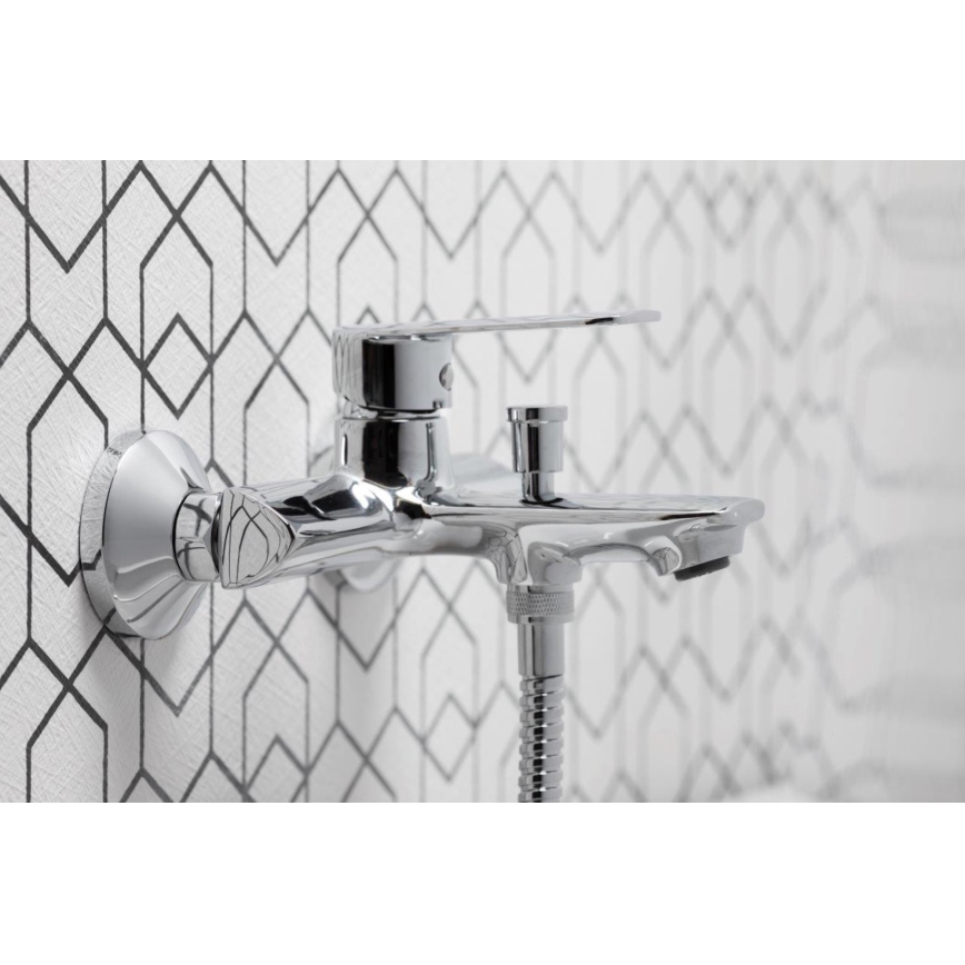 KFA Armatura 4424-510-00 - Set de baignoire avec robinet AGAT chrome brillant