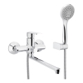 KFA Armatura 4428-715-00 - Badewannen-Set mit Armatur AGAT glänzendes Chrom
