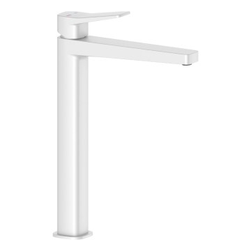 KFA Armatura 4522-712-44 - Miscelatore per lavabo + scarico MALAGA 30,3 cm bianco
