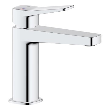 KFA Armatura 4522-815-00 - Miscelatore per lavabo MALAGA con piletta inclusa, 15,9 cm, finitura cromo lucido