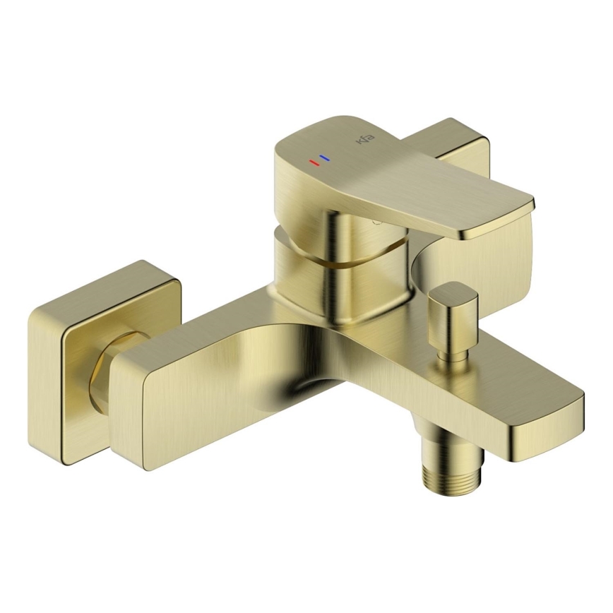 KFA Armatura 4524-010-31 - Badewannenarmatur MALAGA gebürstetes Gold