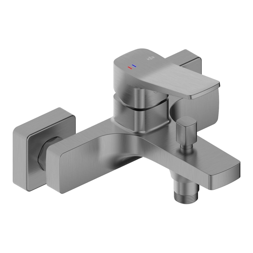 KFA Armatura 4524-010-61 - Miscelatore per vasca MALAGA grigio metallizzato