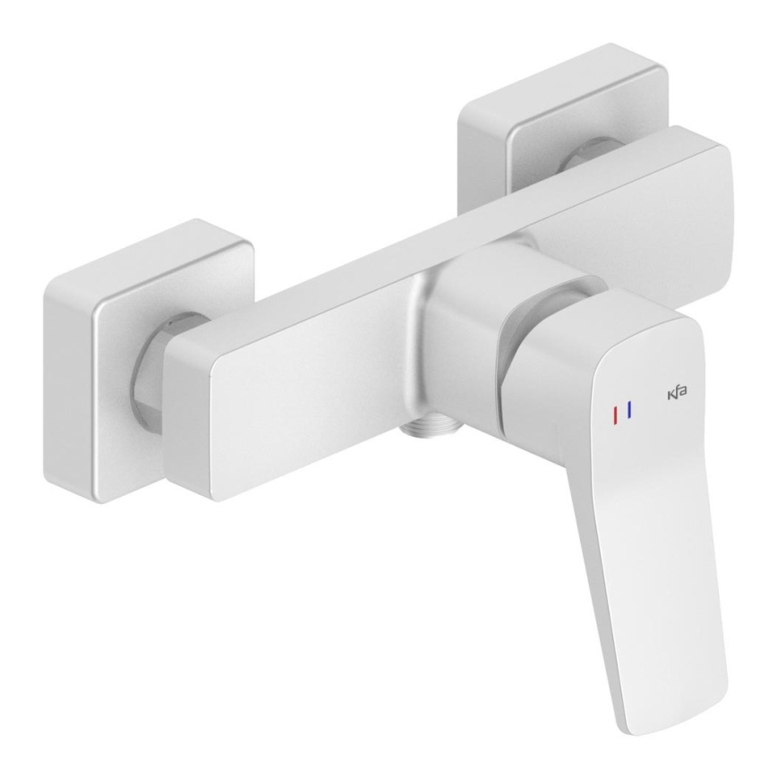 KFA Armatura 4526-010-44 - Miscelatore per doccia MALAGA bianco