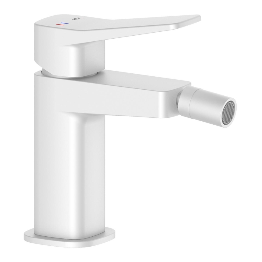 KFA Armatura 4527-015-44 - Miscelatore per bidet + piletta MALAGA bianco