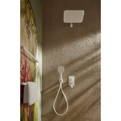 KFA Armatura 4529-501-44 - Set doccia con miscelatore da incasso MALAGA bianco