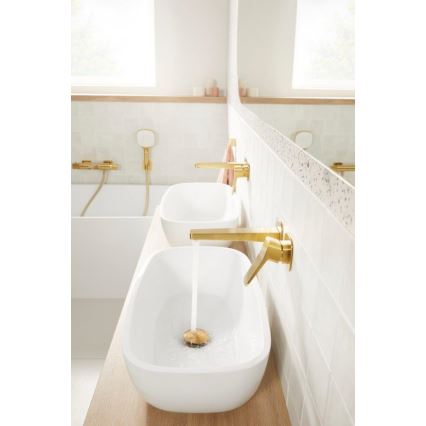 KFA Armatura 4529-810-31 - Miscelatore per lavabo da incasso MALAGA oro spazzolato