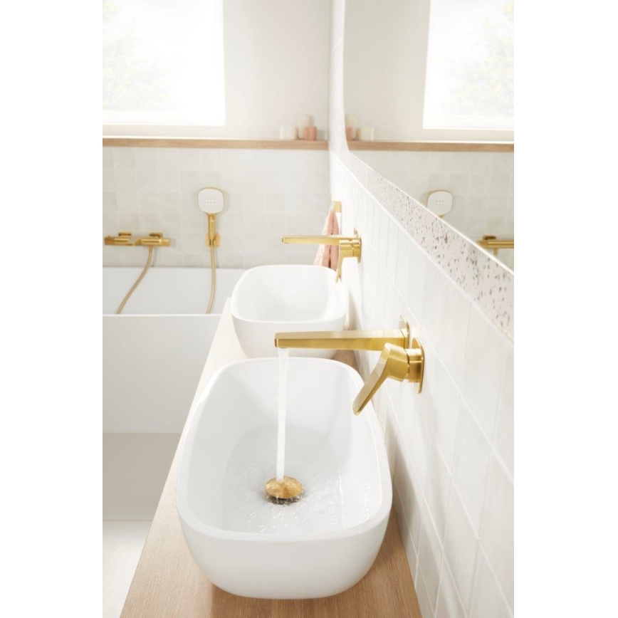 KFA Armatura 4529-810-31 - Miscelatore per lavabo da incasso MALAGA oro spazzolato