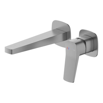 KFA Armatura 4529-810-61 - Miscelatore da incasso per lavabo MALAGA grigio metallico