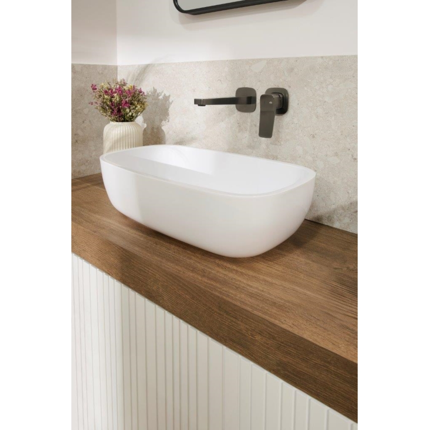 KFA Armatura 4529-810-61 - Miscelatore da incasso per lavabo MALAGA grigio metallico