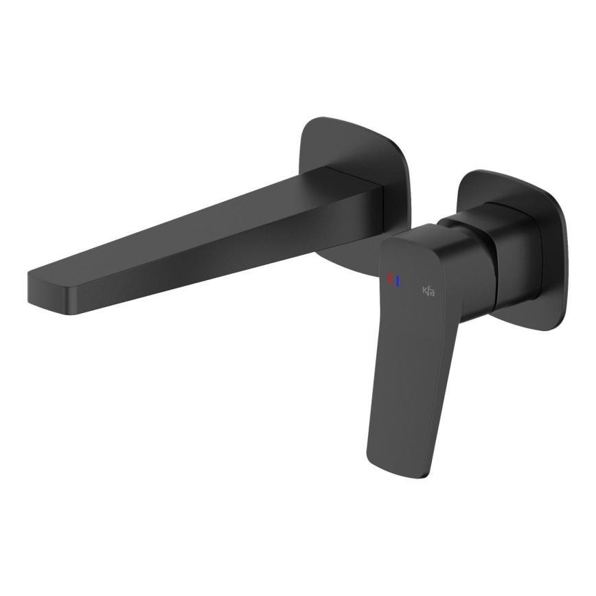 KFA Armatura 4529-810-81 - Miscelatore da incasso per lavabo MALAGA nero