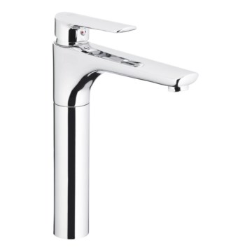 KFA Armatura 5022-712-00 - Rubinetto del lavandino + con scarico TANZANIT 28,4 cm cromo lucido