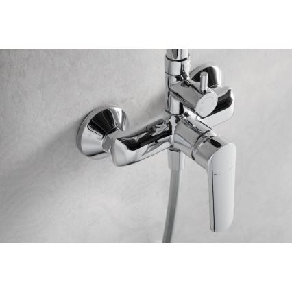 KFA Armatura 5026-910-00 - Set doccia con rubinetto TANZANIT cromo lucido