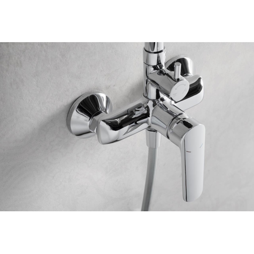 KFA Armatura 5026-910-00 - Set doccia con rubinetto TANZANIT cromo lucido