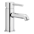 KFA Armatura 5032-815-00 - Robinet de lavabo + déchets avec trop-plein MOZA 15,2 cm chrome brillant