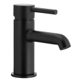KFA Armatura 5032-815-81 - Robinet de lavabo + déchets avec trop-plein MOZA 15,2 cm mat noir