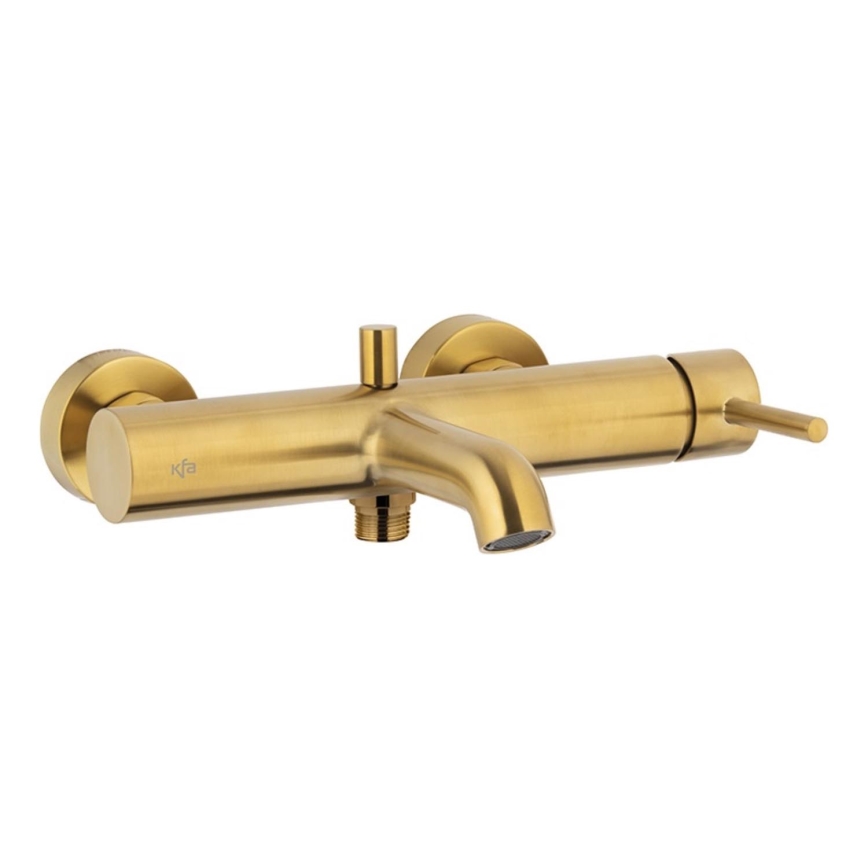 KFA Armatura 5034-020-31 - Badewannenarmatur MOZA geschliffen golden
