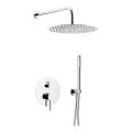 KFA Armatura 5039-501-00 - Dusch-Set mit Unterputz-Armatur MOZA glänzendes Chrom