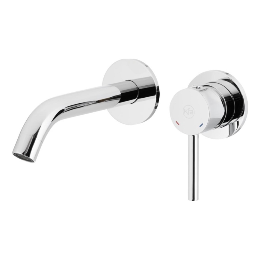 KFA Armatura 5039-810-00 - Rubinetto per lavabo da incasso MOZA cromo lucido