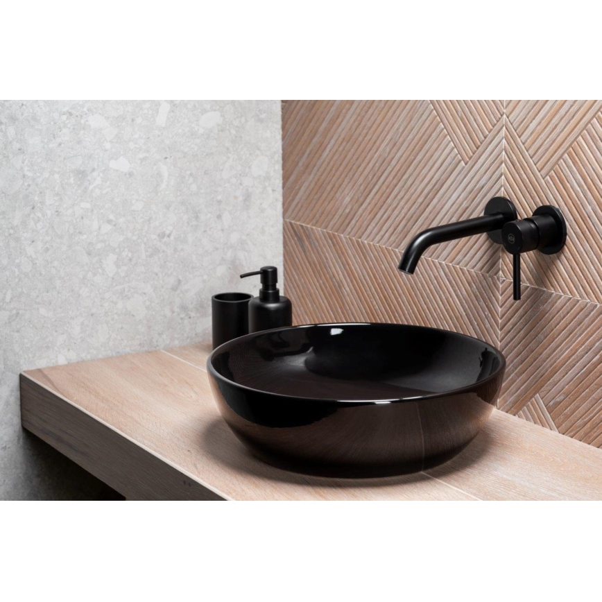 KFA Armatura 5039-810-81 - Rubinetto per lavabo da incasso MOZA opaco nero