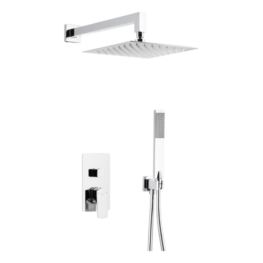 KFA Armatura 5539-511-00 - Colonne de douche avec robinetterie encastrée MOKAIT chrome brillant