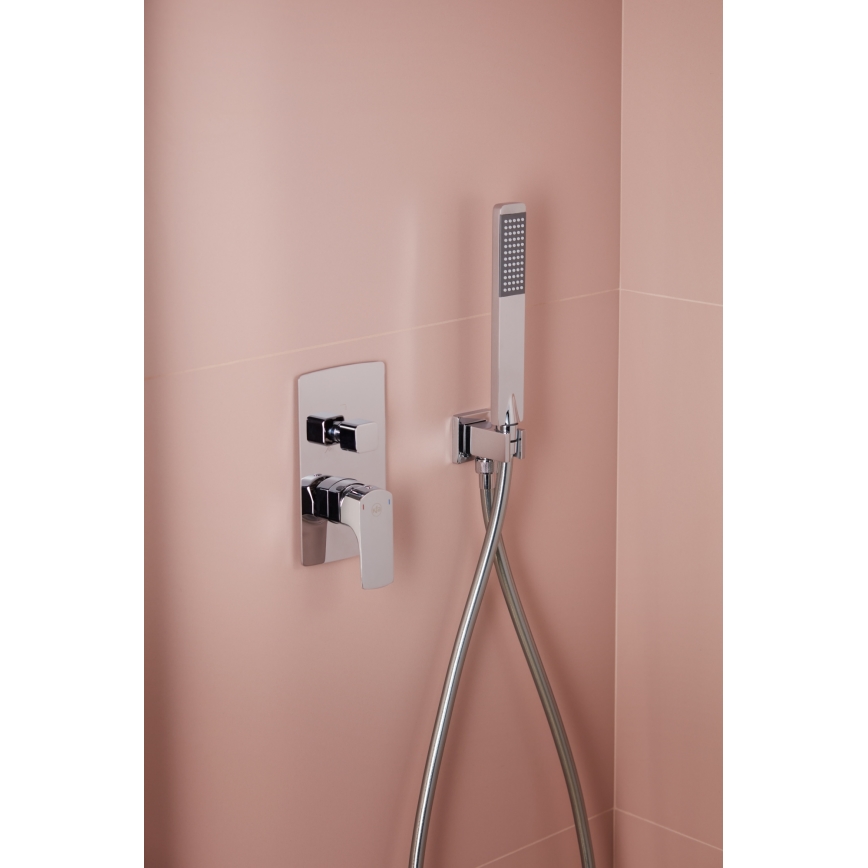 KFA Armatura 5539-511-00 - Colonne de douche avec robinetterie encastrée MOKAIT chrome brillant