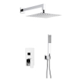 KFA Armatura 5539-511-00 - Dusch-Set mit Unterputz-Armatur MOKAIT glänzendes Chrom
