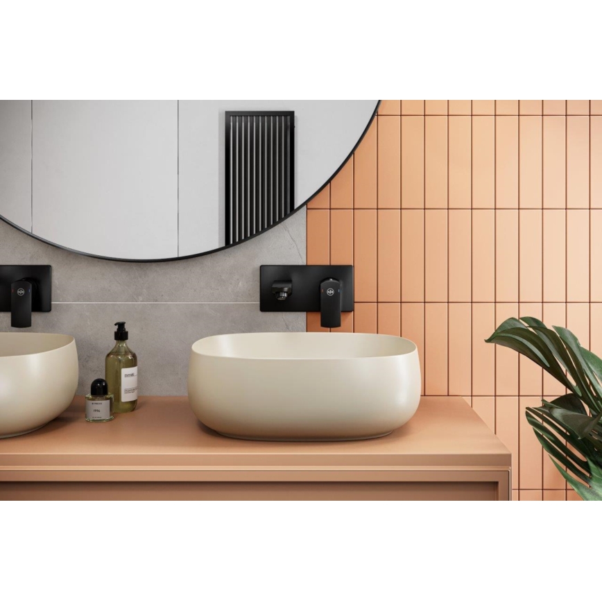 KFA Armatura 5539-810-81 - Rubinetto per lavabo da incasso MOKAIT ottone/opaco nero