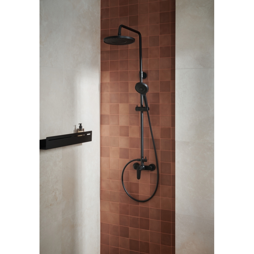 KFA Armatura 5556-910-81 - Set doccia con rubinetto OTAVA ottone/opaco nero