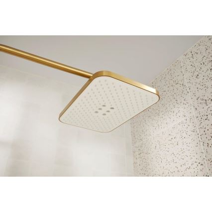 KFA Armatura 5756-910-31 - Set doccia con miscelatore termostatico MALAGA, finitura oro spazzolato