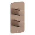 KFA Armatura 5759-001-34 - Thermostatische Duscharmatur für Unterputzmontage MALAGA Roségold