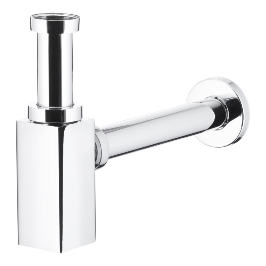 KFA Armatura 600-002-00 - Siphon d'évier angulaire chrome brillant