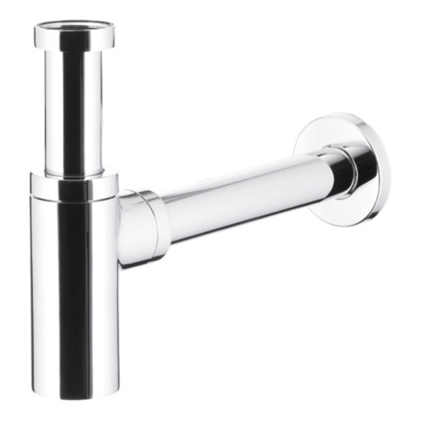 KFA Armatura 600-003-00 - Siphon d'évier rond chromé brillant