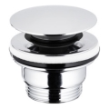 KFA Armatura 660-320-00 - Scarico del lavandino CLICK-CLACK diametro 6,6 cm cromo lucido