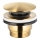 KFA Armatura 660-320-31 - Scarico del lavandino CLICK-CLACK diametro 6,6 cm acciaio inossidabile/molato oro