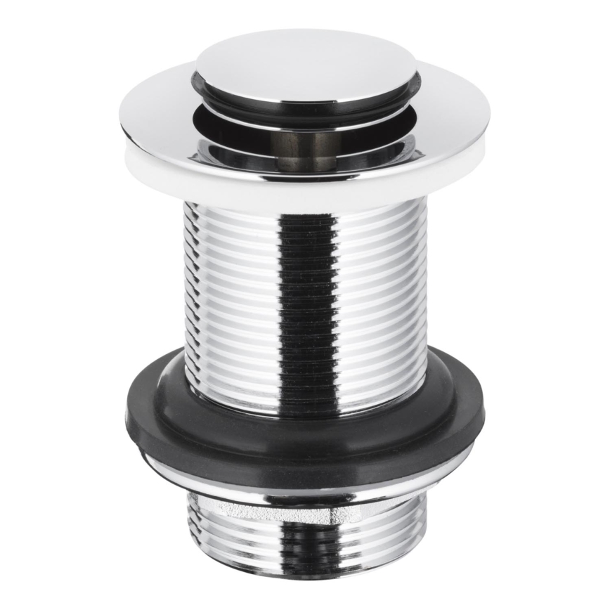KFA Armatura 660-353-00 - Bonde de lavabo without overflow CLICK-CLACK d. 6,2 cm chrome brillant
