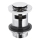 KFA Armatura 660-354-00 - Lavello con scarico CLICK-CLACK diametro 6,2 cm cromo lucido