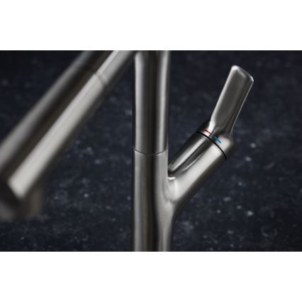 KFA Armatura 6623-220-22 - Robinet d'évier avec douchette extractible DUERO DESIGN acier inoxydable