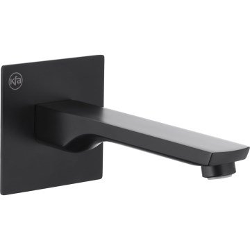 KFA Armatura 836-002-81 - Bec pour installation encastrée MOKAIT laiton/mat noir