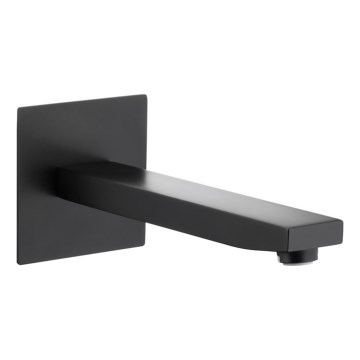 KFA Armatura 836-005-81 - Beccuccio per installazione a scomparsa LOGON ottone/opaco nero