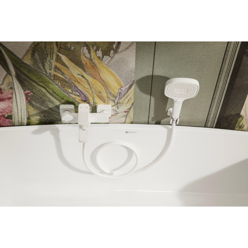 KFA Armatura 841-255-44 - Duschset MALAGA, weiß