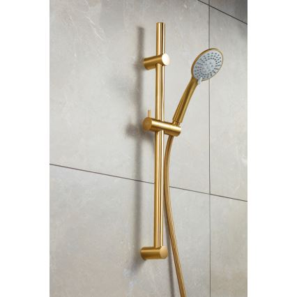 KFA Armatura 841-365-31 - Set da doccia MOZA ottone/molato oro