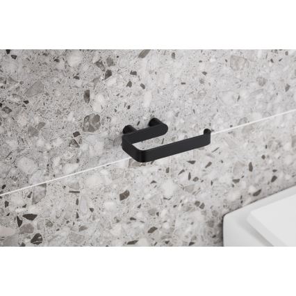 KFA Armatura 864-022-81 - Porte-papier toilette acier inoxydable/mat noir
