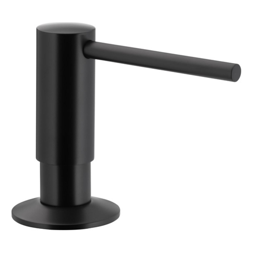 KFA Armatura 990-100-81 - Distributeur de savon encastré DUERO acier inoxydable/mat noir